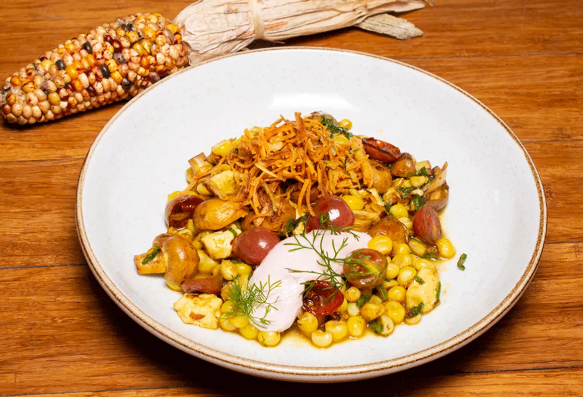 Mazorcada vegetariana Mazorcada vegetariana