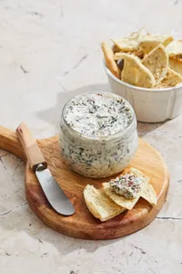 Queso cremoso de aceitunas