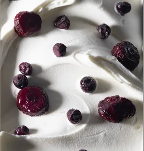 Helado Mascarpone con Frutos del Bosque