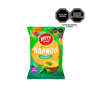 Nachos Jappy Snack Jalapeño x 200 g