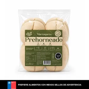 Marraqueta Prehorneada 08 unidades