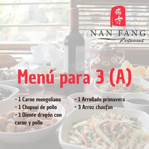 Menú Para 3 (A)