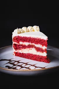 Torta Red Velvet - Triangulo