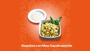 Esquites con Maíz Cacahuazintle