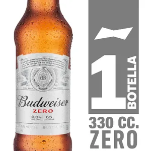 Budweiser sin alcohol 330cc