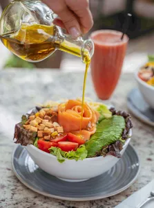 Ensalada Salmón Ahumado