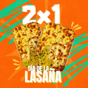 2x1 DÍA DE LA LASAÑA