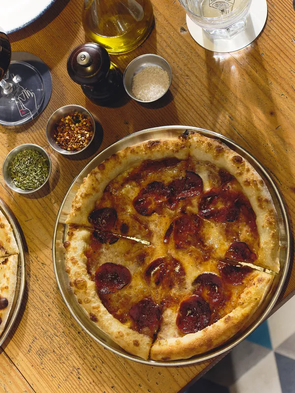 Pizza Chorizo Iberico Pizza Chorizo Iberico
