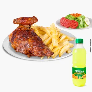 1/4 de Pollo Individual