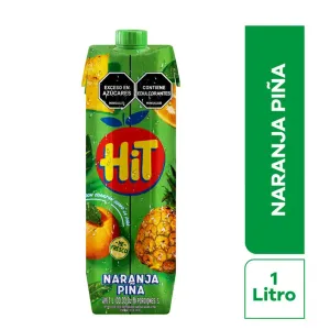 HIT NARANJA PIÑA 1 LT