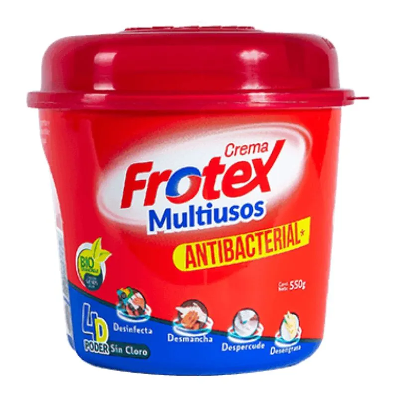 Crema multiusos frotex antibacterial x 550 grs pote Crema multiusos frotex antibacterial x 550 grs pote