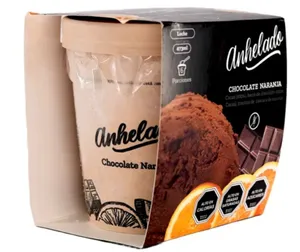 Gelato Italiano Artesanal Chocolate Naranja
