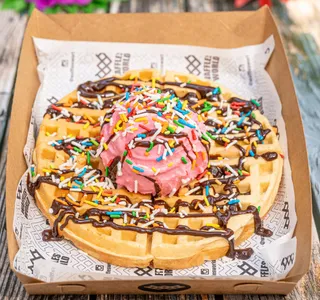 Waffle Castillo de los Condes