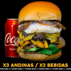 3 Andina + 3 Bebidas