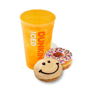 Jugo L + 2 Donuts
