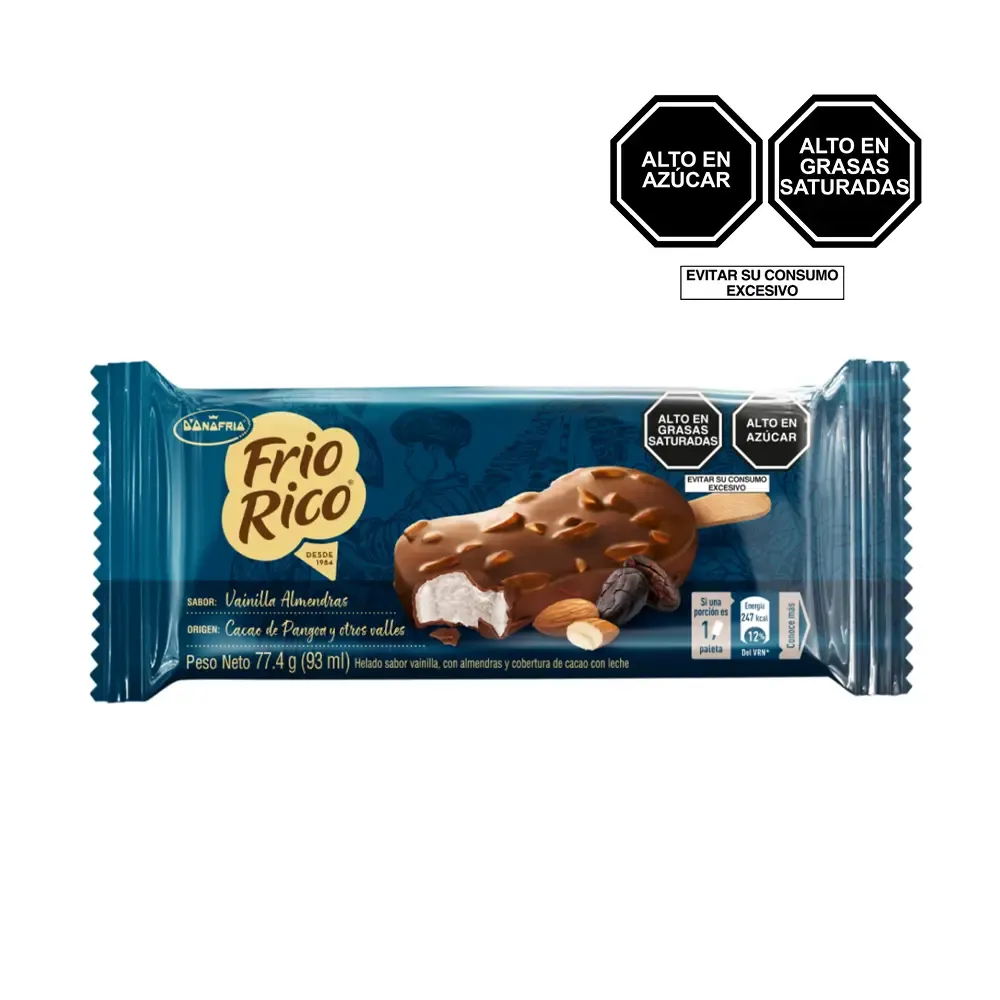 Helado Frio Rico Vainilla Paleta 93 ml - Tambo | Cada vez más cerca