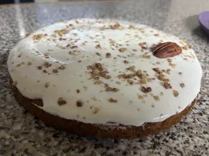 pastel zanahoria sin azucar