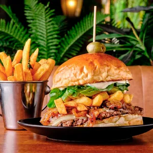 Vitalicio Burger + Papas