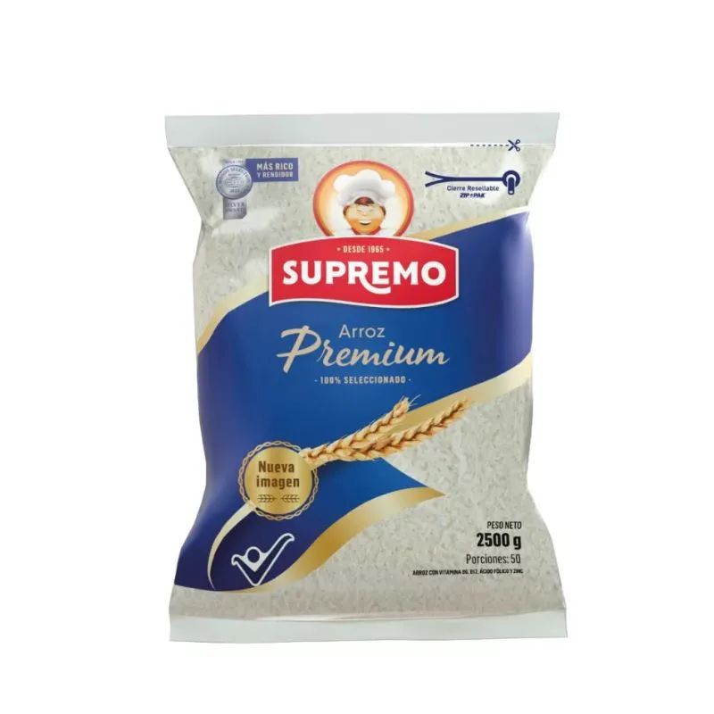 ARROZ SUPREMO PREMIUM X 2500 GRS