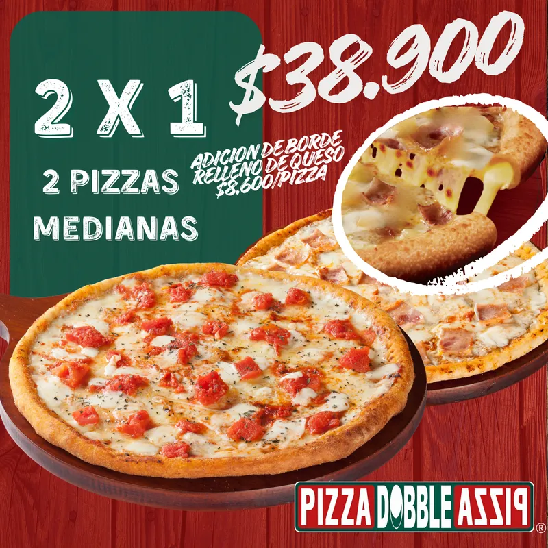 PROMO 2x1 MEDIANAS PROMO 2x1 MEDIANAS