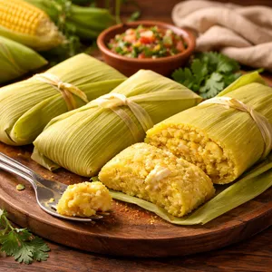 Humitas libre de gluten y sin lactosa