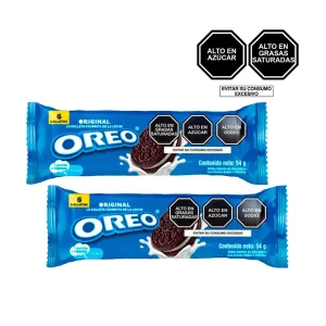 Pack (2 Galleta Oreo Xl Regular X 54 Gr)