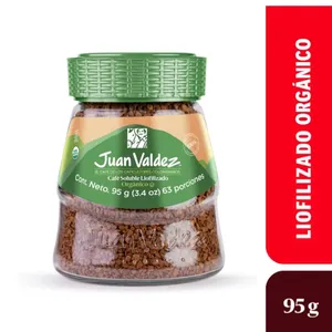 CAFE SOLUBLE JUAN VALDEZ 95G LIOFILIZADO ORGANICO