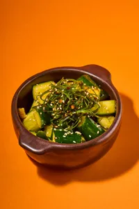 Ensalada de Pepino Reventado