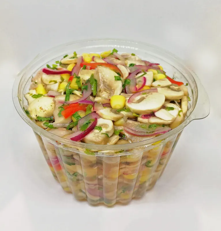 Ceviche de champiñones