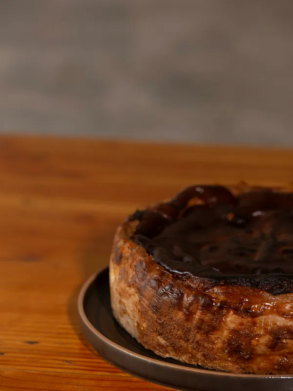 Tarta vasca de Chocolate