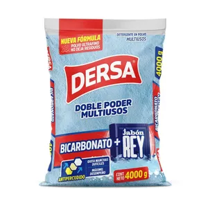 DETERGENTE DERSA DOBLE PODER BICARBONATO+REY 500G