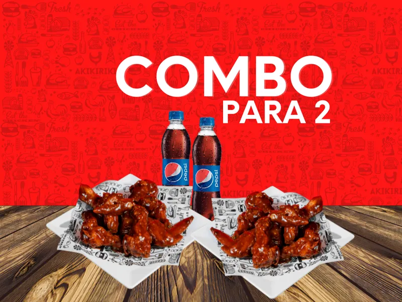 Combo Alitas para 2 Combo Alitas para 2