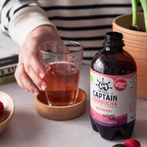 GUTSY CAPTAIN KAMBUCHA FRAMBUESA 400 ML