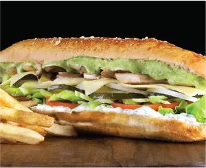 Sándwich vegetariano