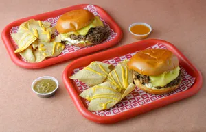 Dos Tortas De Birria + Totopos