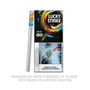 Cigarro Lucky Strike Crush Xl X 10 Und