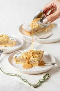 Streusel de manzana