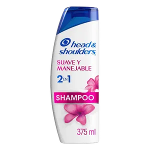 SHAMPOO HEAD Y SHOULDERS 2 EN 1 SUAVE Y MANEJABLE X 375 ML SHAMPOO HEAD Y SHOULDERS 2 EN 1 SUAVE Y MANEJABLE X 375 ML