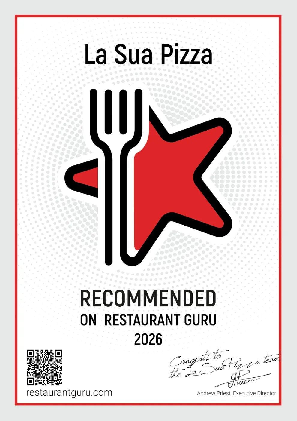 Insignia La Sua Pizza