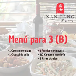 Menú Para 3 (B)