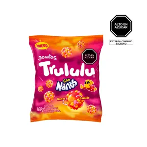 Gomitas Trululu con Nanos Tropical Bolsa x 100 g