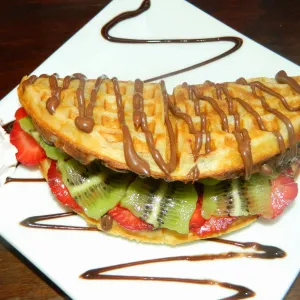 Waffle doble