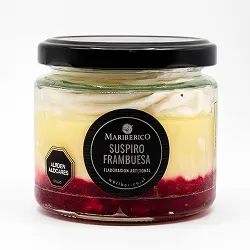 Postre Suspiro Frambuesa