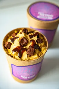 Helado de lúcuma