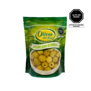 Aceituna Verde Sin Pepa Olivos Del Sur Doypack X 620 Gr