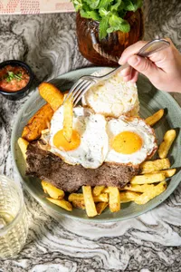Bistec a lo pobre