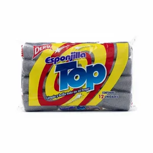 Esponjilla top limpia y brilla x 12 unds
