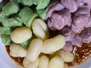 Ñoquis de Papa y Betarraga