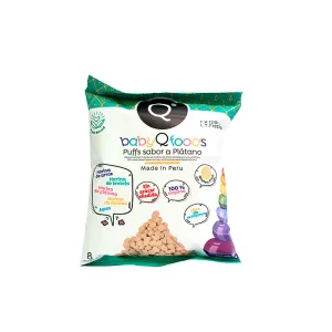 Baby Qfoods Sabor Platano X 25 Gr