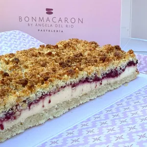 Barras Cheescake Frambuesa Keto Sin Azúcar